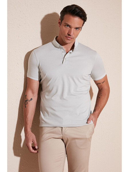 Cotton Slim Fit Polo T Shirt 646R1000 - 7