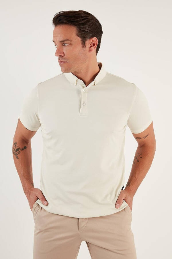 Cotton Slim Fit Polo T Shirt 646R1000 - 18