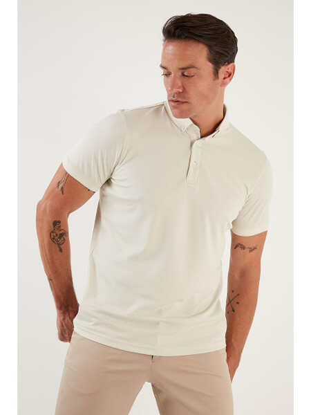 Cotton Slim Fit Polo T Shirt 646R1000 - 8