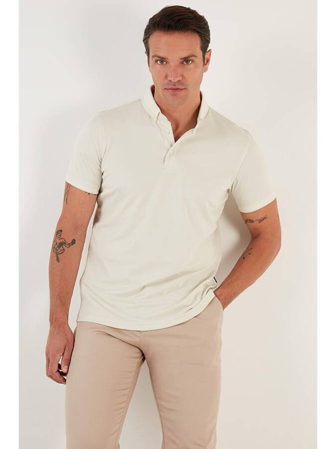 Cotton Slim Fit Polo T Shirt 646R1000 - 9