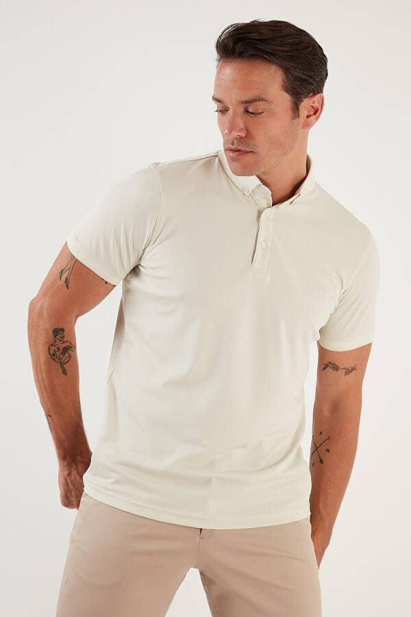 Cotton Slim Fit Polo T Shirt 646R1000 - 20