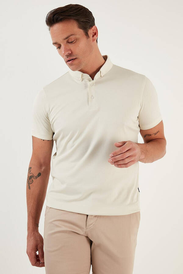 Cotton Slim Fit Polo T Shirt 646R1000 - 23