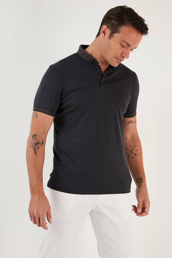 Cotton Slim Fit Polo T-Shirt 646R1000 - 14