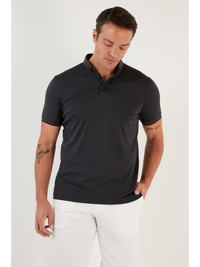 Cotton Slim Fit Polo T-Shirt 646R1000 - 8