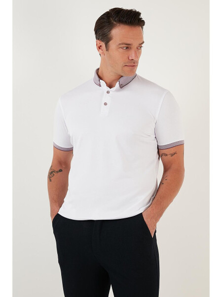 Cotton Slim Fit Polo T-Shirt 646R4560 - 7