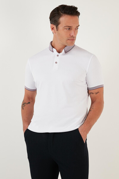 Cotton Slim Fit Polo T-Shirt 646R4560 - 12