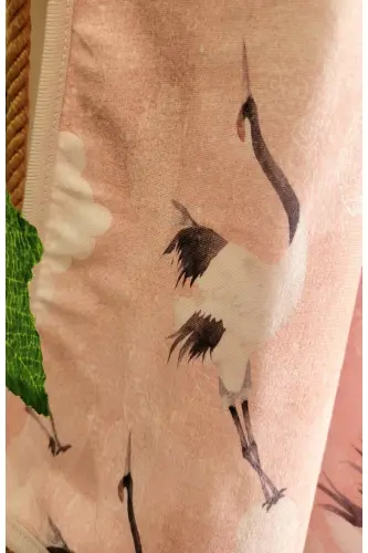 Cotton Soft Double Layered Knitted Baby Swaddle Blanket /stork-ROSE DUST - ALPAR TEKSTIL (1)