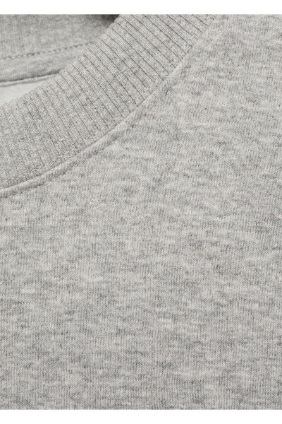 Cotton sweatshirt with graphic pattern - 7