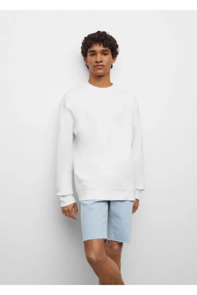 Cotton Sweatshirt with Print - 5