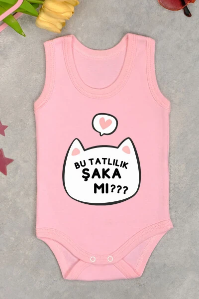 Cotton This Sweetness Is This a Joke Printed Snap Bodysuit - 2
