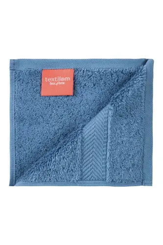 Cotton Towel Set 3 pcs-Blue - 3