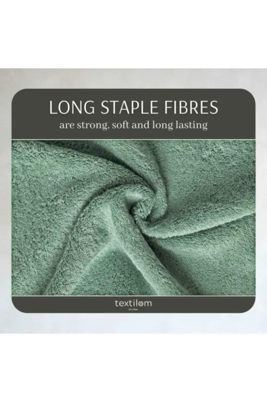 Cotton Towel Set 3 pcs-Green - 4