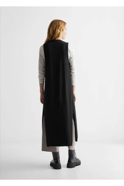 Cotton V-Neck Jumper - 4