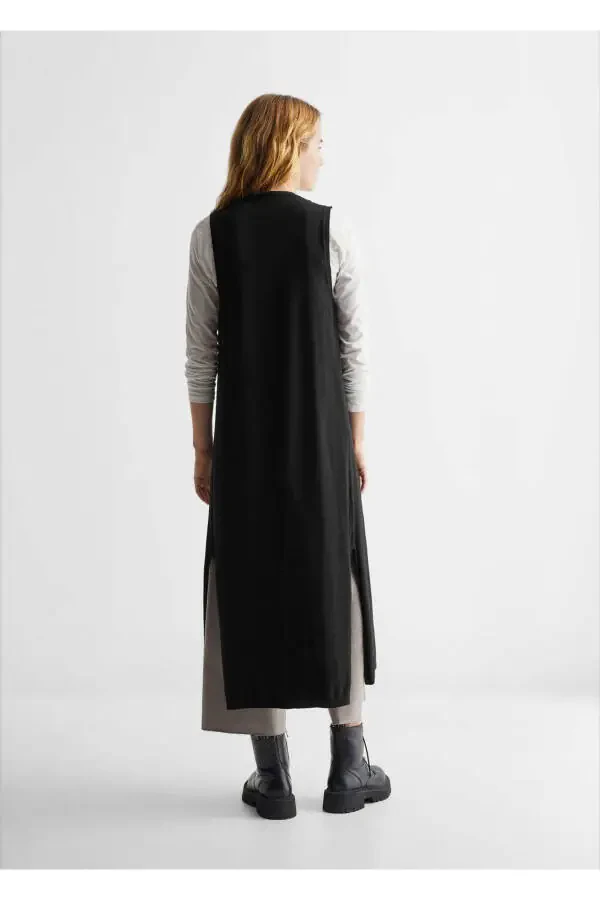 Cotton V-Neck Jumper - 4