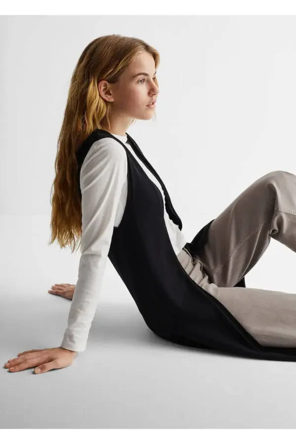 Cotton V-Neck Jumper - 7