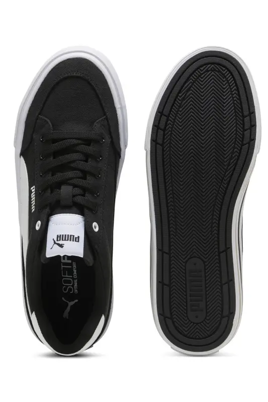 Court Classic Vulc FS 396353 Unisex Spor Ayakkabı SİYAH-BEYAZ - PUMA Black-PUMA White - 7