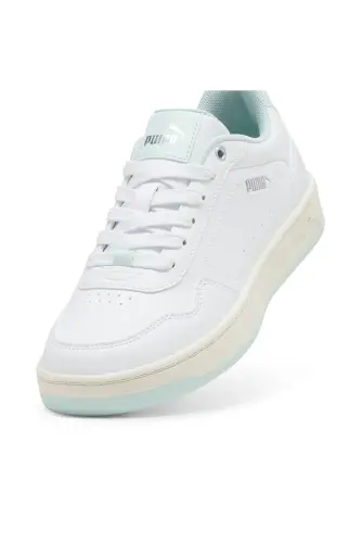 Court Classy PUMA White-Peaceful Blue-PU - Белый - 3