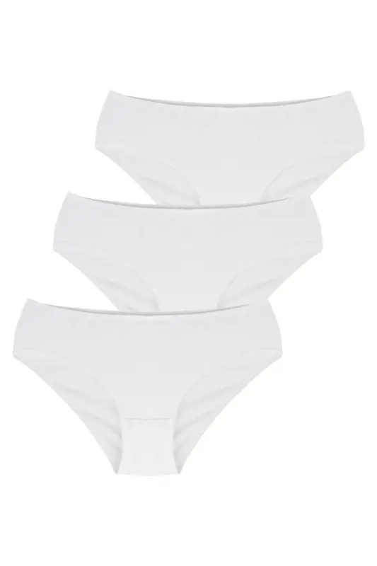 Cover 3-pack Cotton White Briefs - White - 1