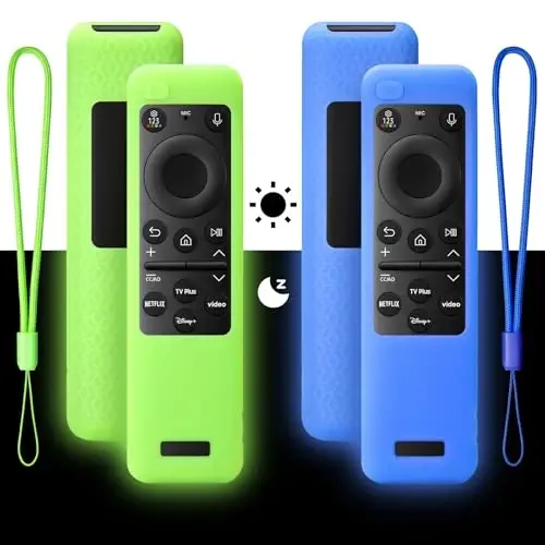 Cover-for-Samsung-Smart-TV-Remote-Control-Case [Pack of 2] - 1