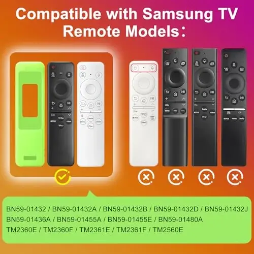 Cover-for-Samsung-Smart-TV-Remote-Control-Case [Pack of 2] - 2