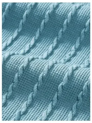 COZYEASE Men's 2 Piece Outfits Short Sleeve Crewneck Summer T Shirt and Drawstring Casual Track Shorts Set - 4