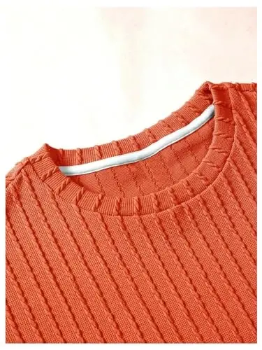 COZYEASE Men's 2 Piece Outfits Short Sleeve Crewneck Summer T Shirt and Drawstring Casual Track Shorts Set - 3