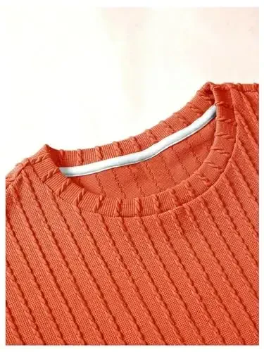 COZYEASE Men's 2 Piece Outfits Short Sleeve Crewneck Summer T Shirt and Drawstring Casual Track Shorts Set - 3