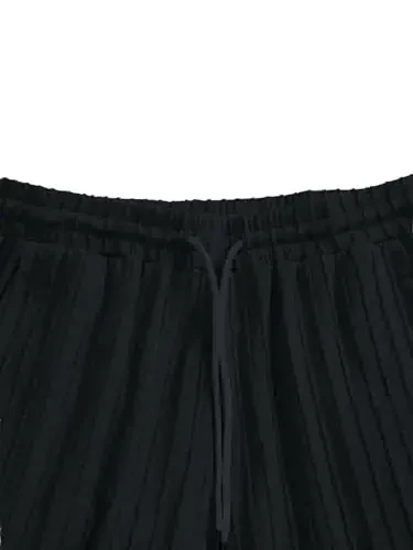 COZYEASE Men's 2 Piece Outfits Short Sleeve Crewneck Summer T Shirt and Drawstring Casual Track Shorts Set - 4