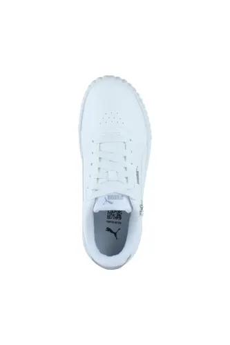 CR-2195 Kadın Beyaz Günlük Rahat Sneaker Comfort Anatomik Spor Ayakkabı - Beyaz-8837 - 4