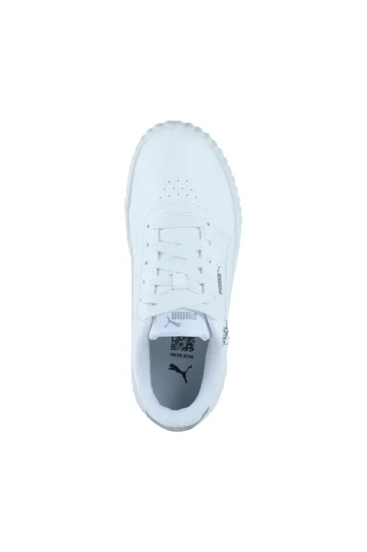 CR-2195 Kadın Beyaz Günlük Rahat Sneaker Comfort Anatomik Spor Ayakkabı - Beyaz-8837 - 4
