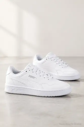 CR-5503 Kadın Beyaz Anatomik Tabanlı Günlük Comfort Sneaker Ayakkabı - Beyaz-1549 - 1