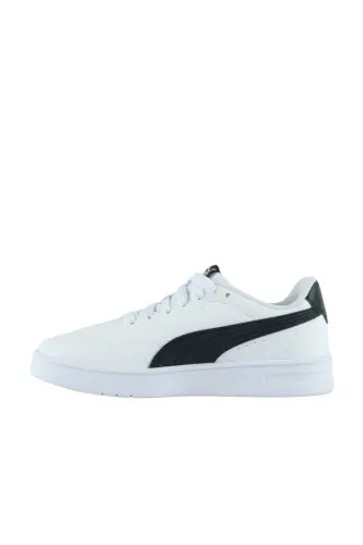 CR-7825 Beyaz Siyah Kadın Günlük Spor Sneaker Rahat Taban Casual Ayakkabı - Beyaz Siyah-9611 - 3