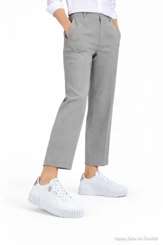 CR-8980 Kadın Beyaz Günlük Rahat Sneaker Comfort Anatomik Spor Ayakkabı - Beyaz-7011 - 1