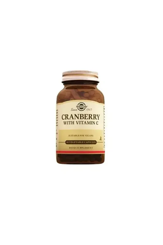 Cranberry With Vitamin C 60 Capsules - SOLGAR