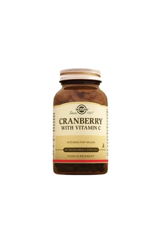Cranberry With Vitamin C 60 Capsules - SOLGAR