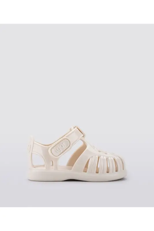 Cream Baby Sandals S10311 Tobby Gloss - 2