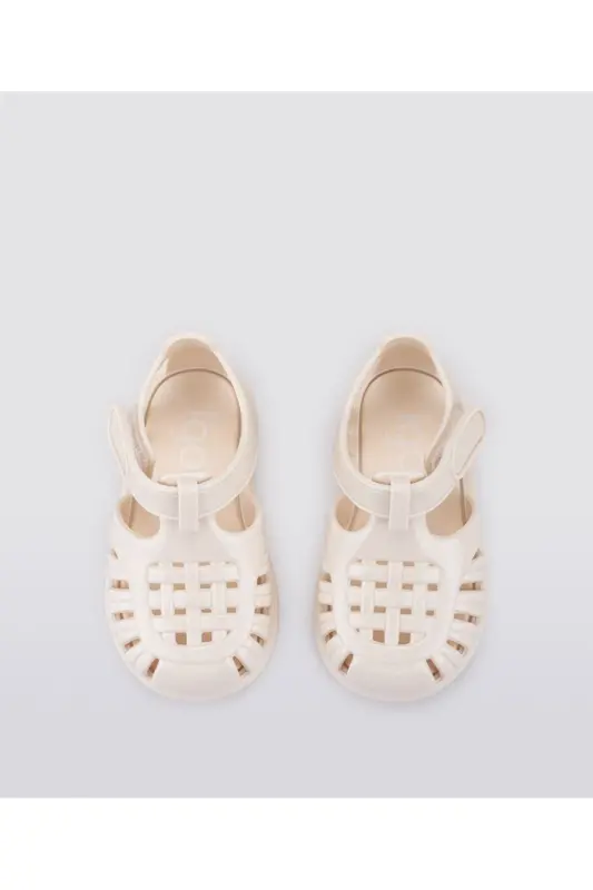 Cream Baby Sandals S10311 Tobby Gloss - 3