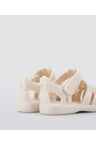 Cream Baby Sandals S10311 Tobby Gloss - 4