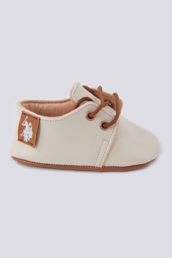 Cream Baby Shoes - 2