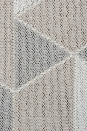 Cream Beige Grey Soft Touch Carpet Rug Kitchen Living Room Hall Runner Woven Machine Carpet 008-Cream 5 - 7