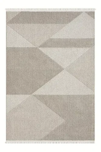 Cream Beige Mink Soft Touch Carpet Rug Living Room Kitchen Hallway Runner Woven Machine Made Carpet 002-Cream - 6