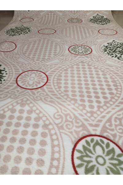 Cream Drop Pattern Washable Non-Slip Base All Seasons Living Room Bathroom Balcony Youth Room Cut Runner - 7