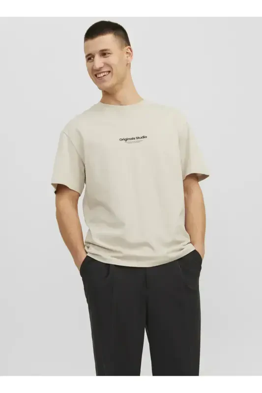 Cream Men's T-Shirt - 4