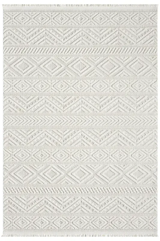 Cream Soft Woven Carpet Rug Living Room Kitchen Hallway Runner Woven Machine Carpet 0018-Cream 20 - 7