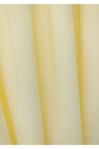 Cream Solid Color Backdrop Curtain, Plain Sewing Without Pleats, Buckram Gathering, Single Panel-Cream - 4