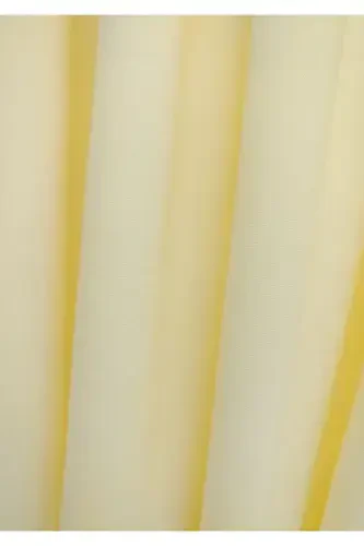 Cream Solid Color Backdrop Curtain, Plain Sewing Without Pleats, Buckram Gathering, Single Panel-Cream - 5