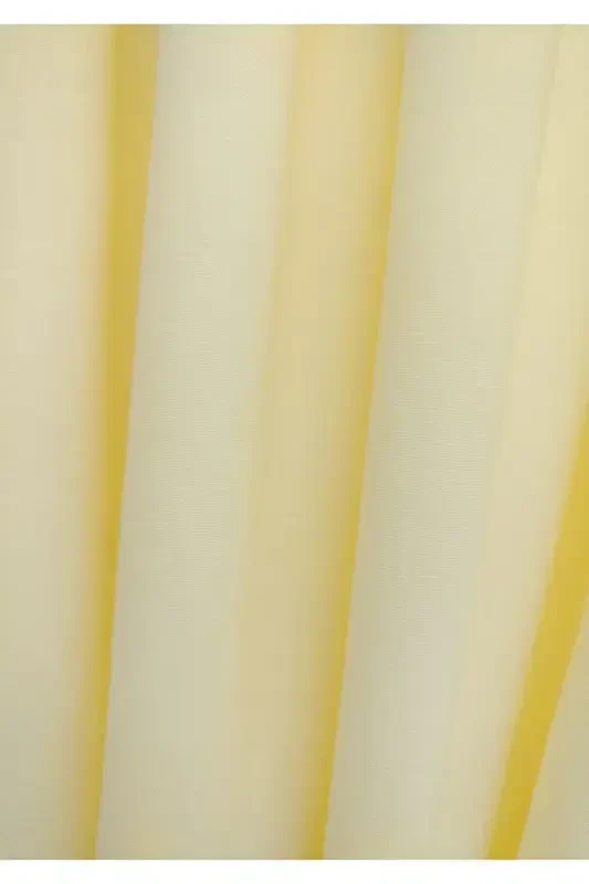 Cream Solid Color Backdrop Curtain, Plain Sewing Without Pleats, Buckram Gathering, Single Panel-Cream - 5