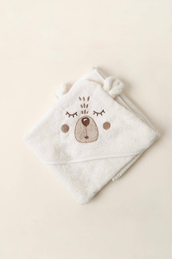 Cream Teddy Swaddle 75x75 - 10