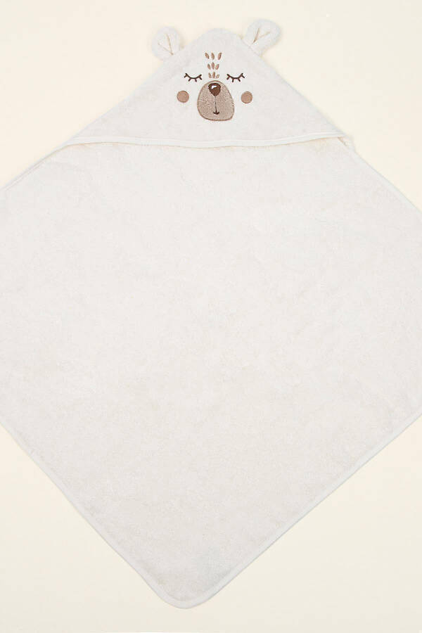 Cream Teddy Swaddle 75x75 - 12