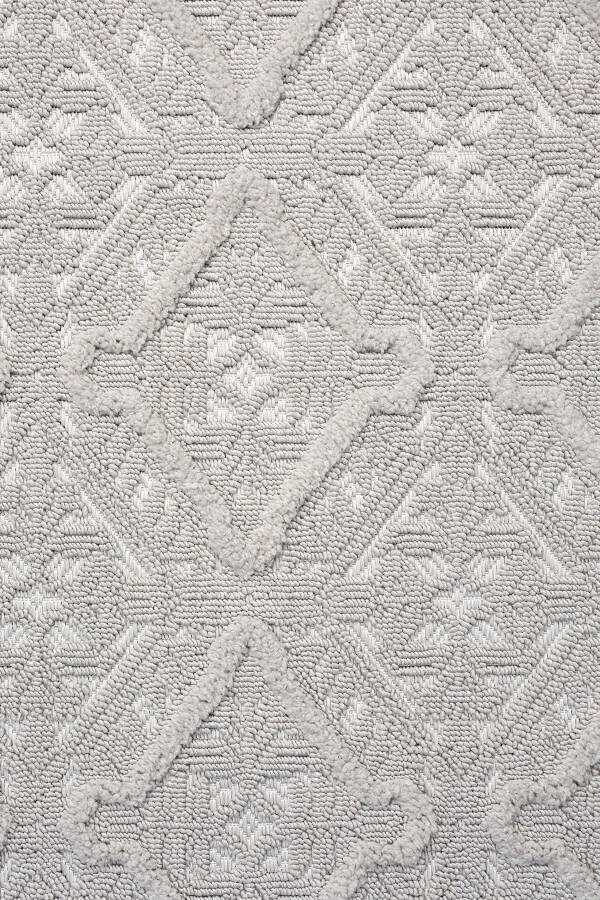 Cream Woven Washable Rug Hallway Living Room Lounge Kitchen Rug - 7